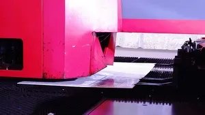 Shell-and-Tube Heat Exchanger Prefabrication Workshop — CNC Turret Punching Machine