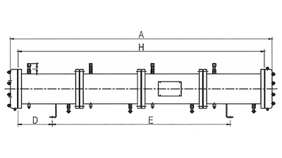 Shell-and-Tube Condenser (10HP×4-25HP×4)