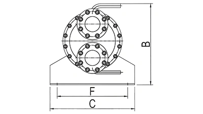 Shell-and-Tube Condenser (25HP×6)